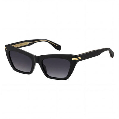 Gafas de sol Marc Jacobs Modern de acetato verde/marrón para mujer con lentes marrones sombreadas, protección UV, 54 mm