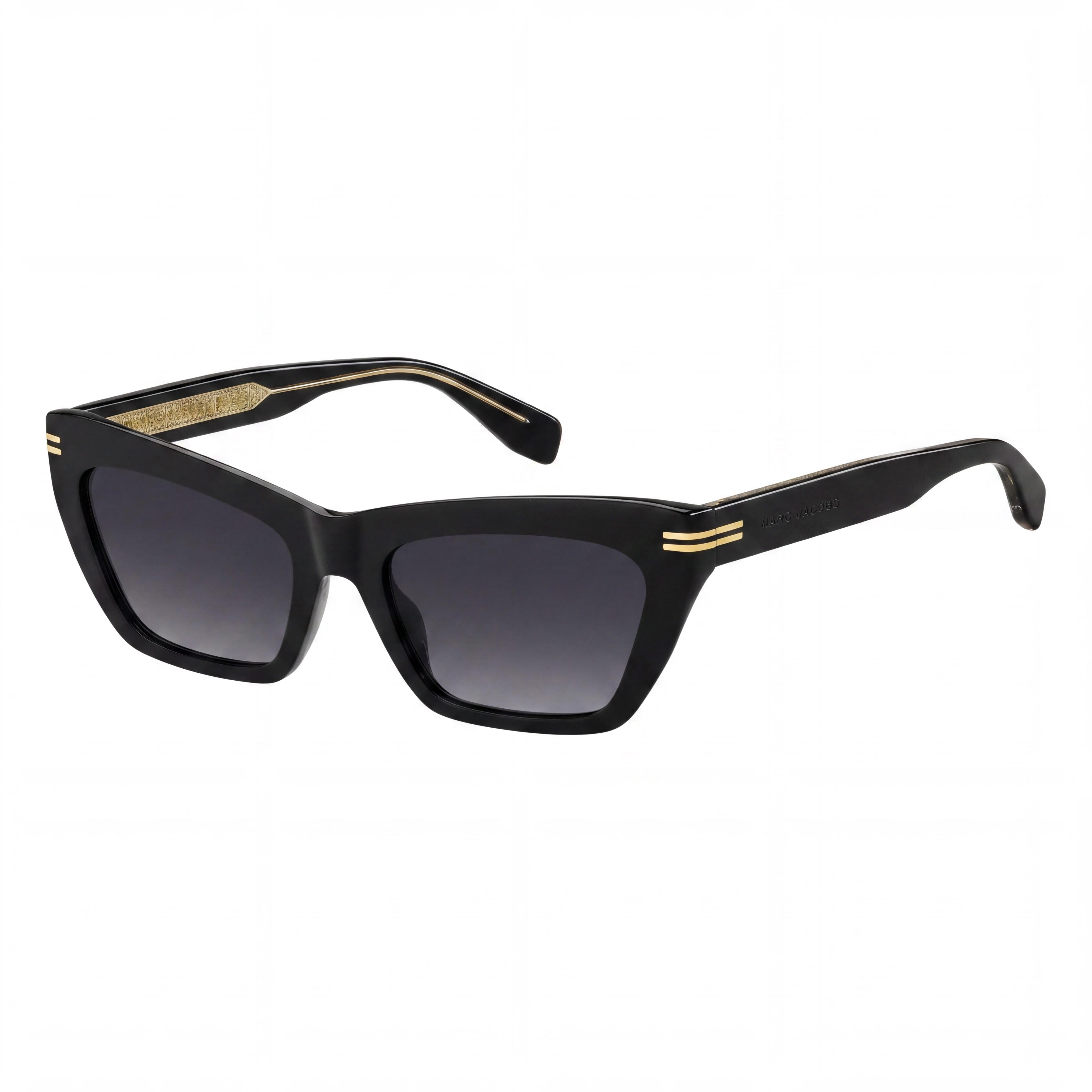 Marc Jacobs Modern Women’s Green/Brown Acetate Sunglasses with Brown Shaded Lenses, UV Protection, 54mm, Photo 1