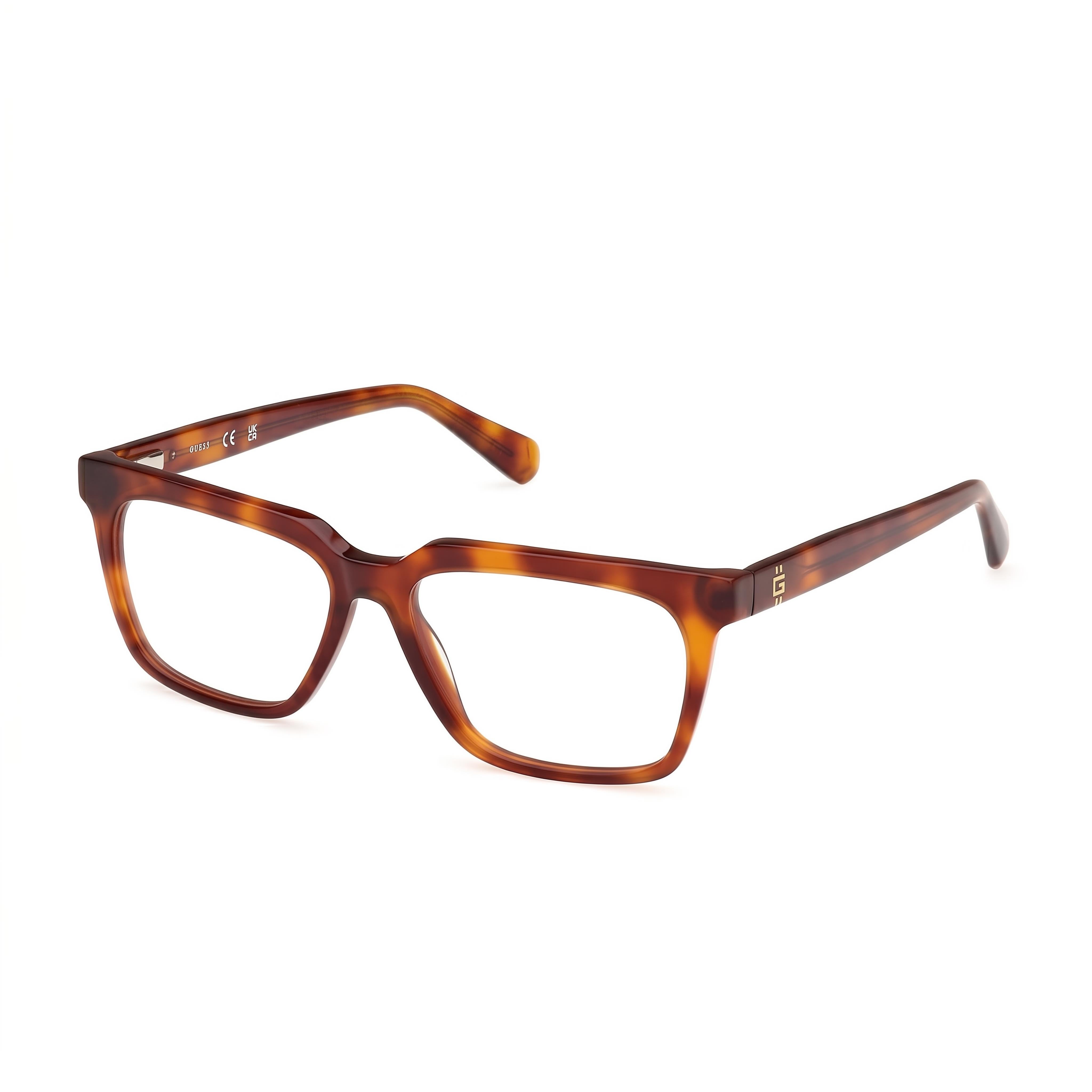 GUESS Women's Eyeglasses Dark Havana, Photo 1
