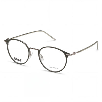BOSS Audio Systems Modern Unisex Alloy Steel Frame Green Ruthenium Non-polarised Polycarbonate Sunglasses 50mm