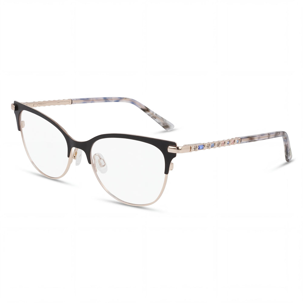 bebe Bb5224 Gafas de acetato negro azabache para hombre, 55 mm de ancho de lente, 17 mm de puente, 140 mm de largo de patilla