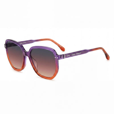 Isabel Marant Im 0097/g/s Women's Acetate Violet Orange UV Protected Sunglasses 57mm