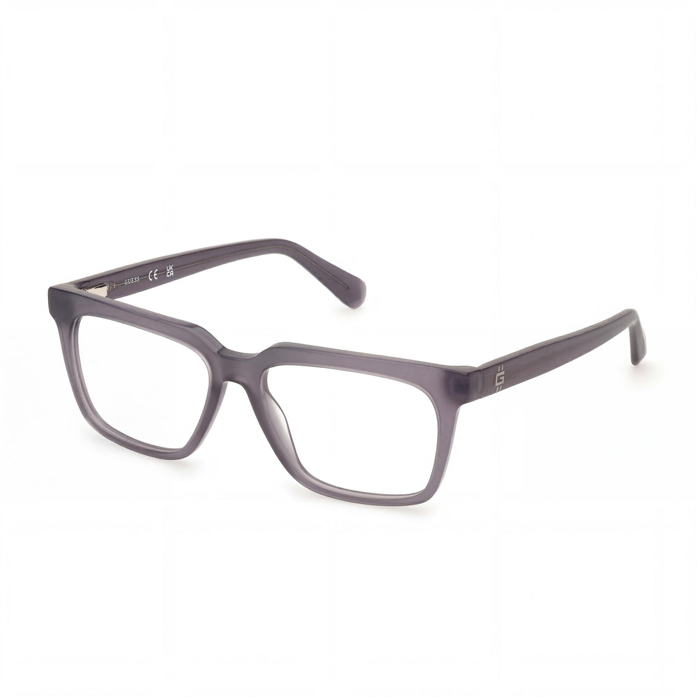 Guess GU50133 Women's Eyewear with Shiny Grey Plastic Frame and Multicoloured Composite Lenses 2-15-145