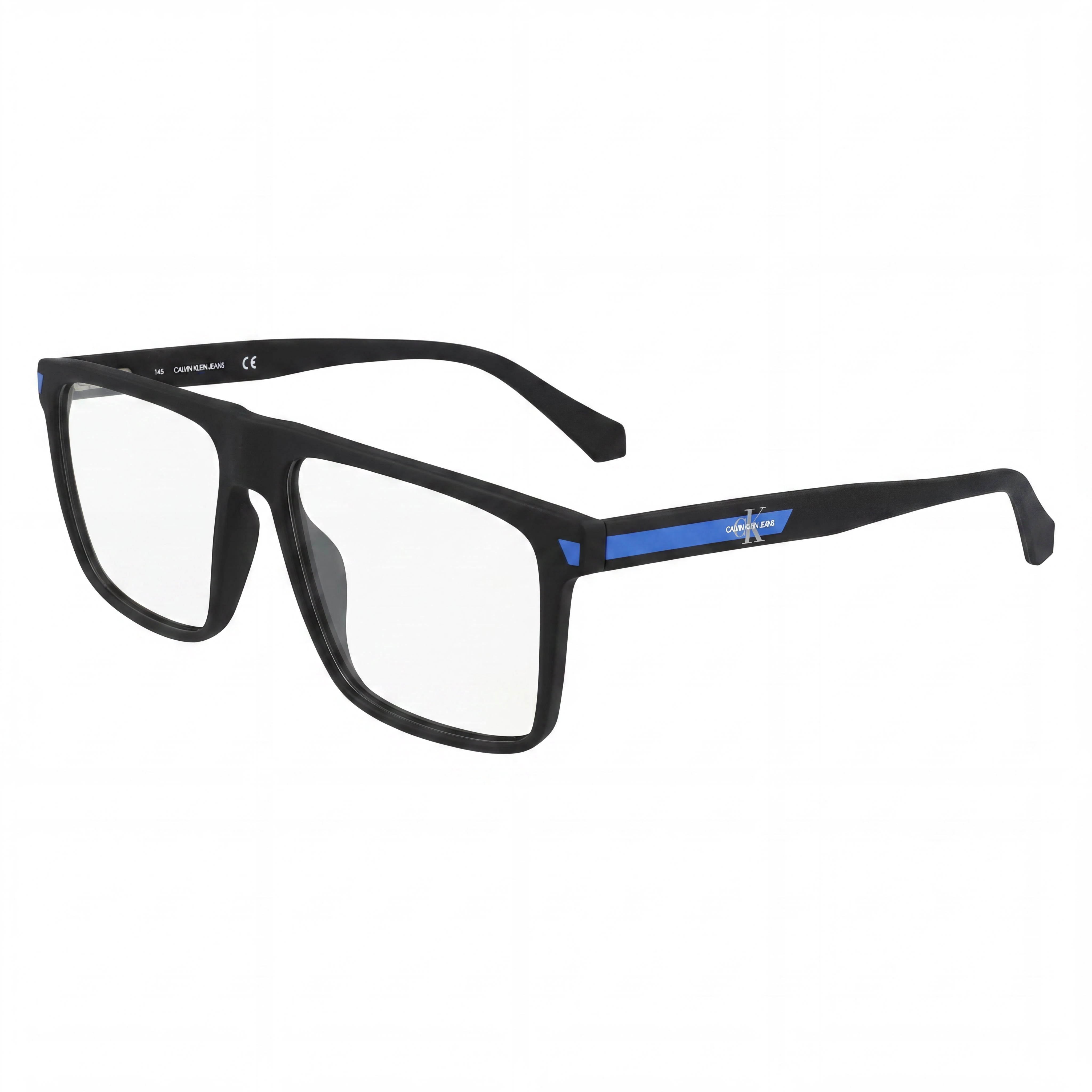 Calvin Klein Jeans CKJ21611 Gafas de sol unisex con montura de carbón inyectado y lentes de policarbonato color carbón de 56 mm, Photo 1