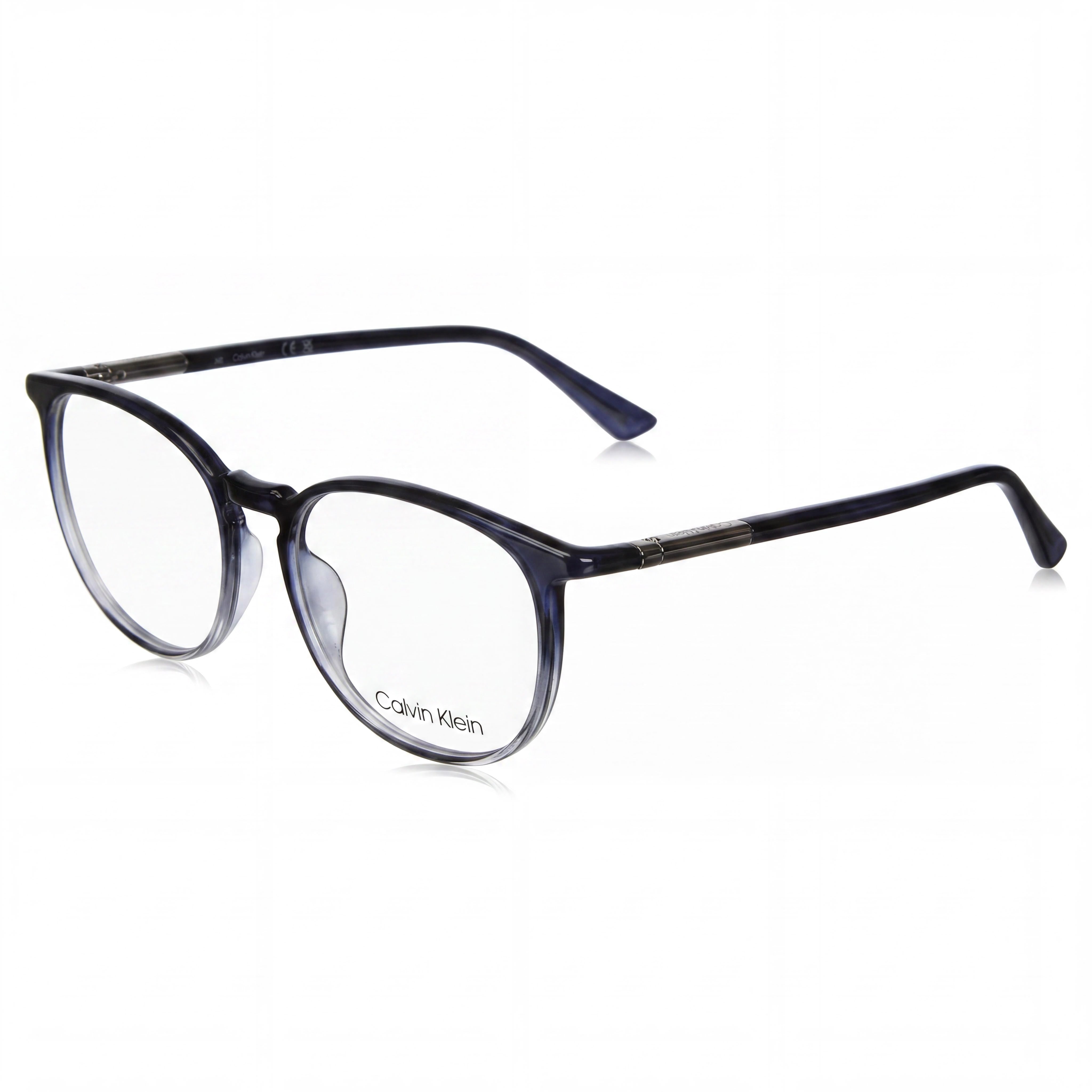 Calvin Klein Modern Unisex Injected Blue Gradient Sunglasses 52mm, Photo 1