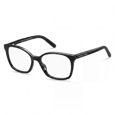 Gafas Marc Jacobs Marc 464 de Acetato Cuadradas de Montura Completa para Mujer en Color Negro, Ancho de Lente de 53 mm