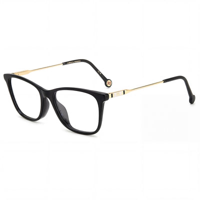 Carolina Herrera Modern Women's Black Acetate Frame Sunglasses, Model Her 0118/g, 52mm Lens Width