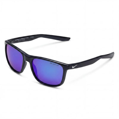 Gafas de sol polarizadas unisex Nike Endeavor P con protección UV, montura de plástico color obsidiana, lentes grises 60-10-140