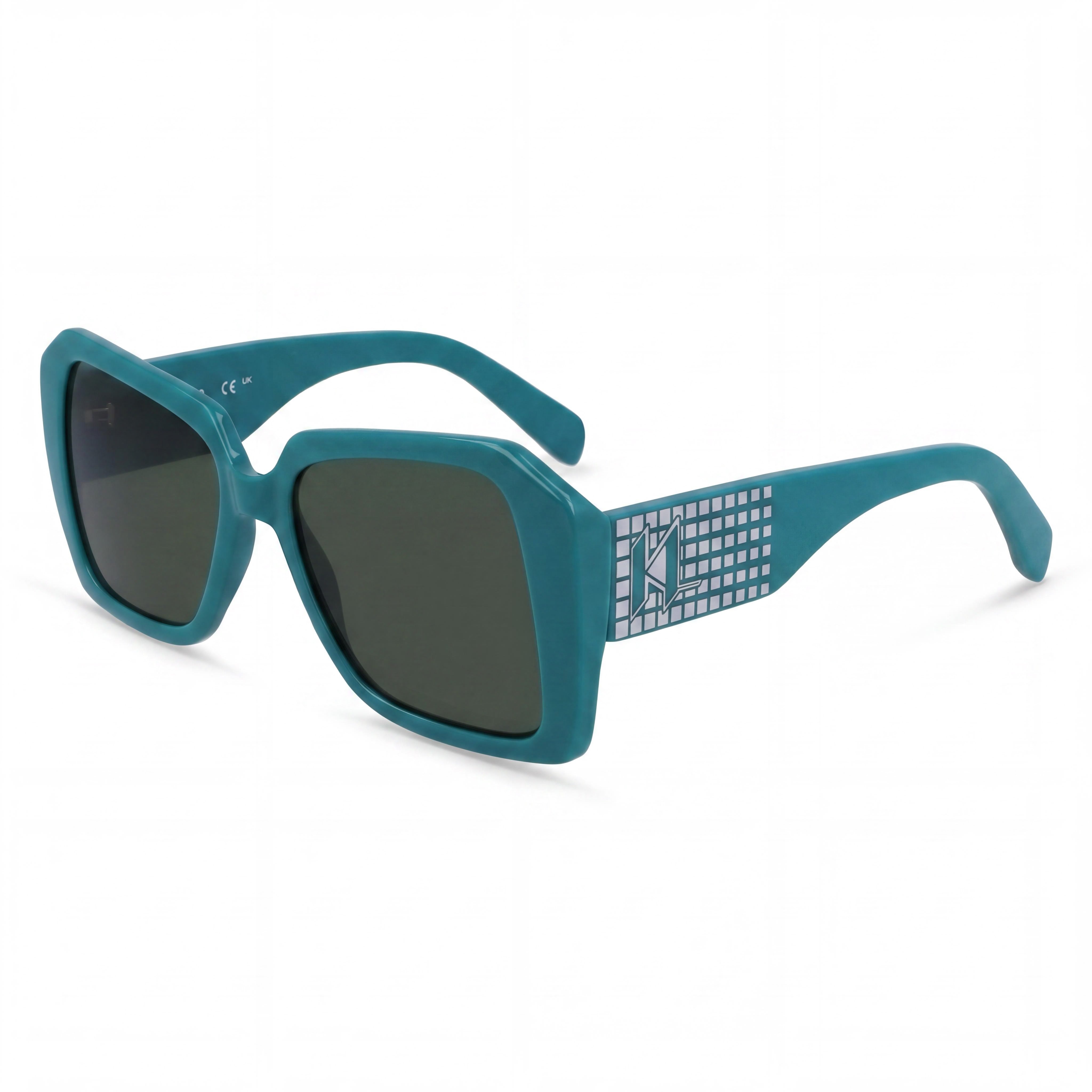 Karl Lagerfeld Paris Kl6140s Women's Sunglasses, Metallic Grey, Non-Polarized, UV Protection 53mm, Photo 1