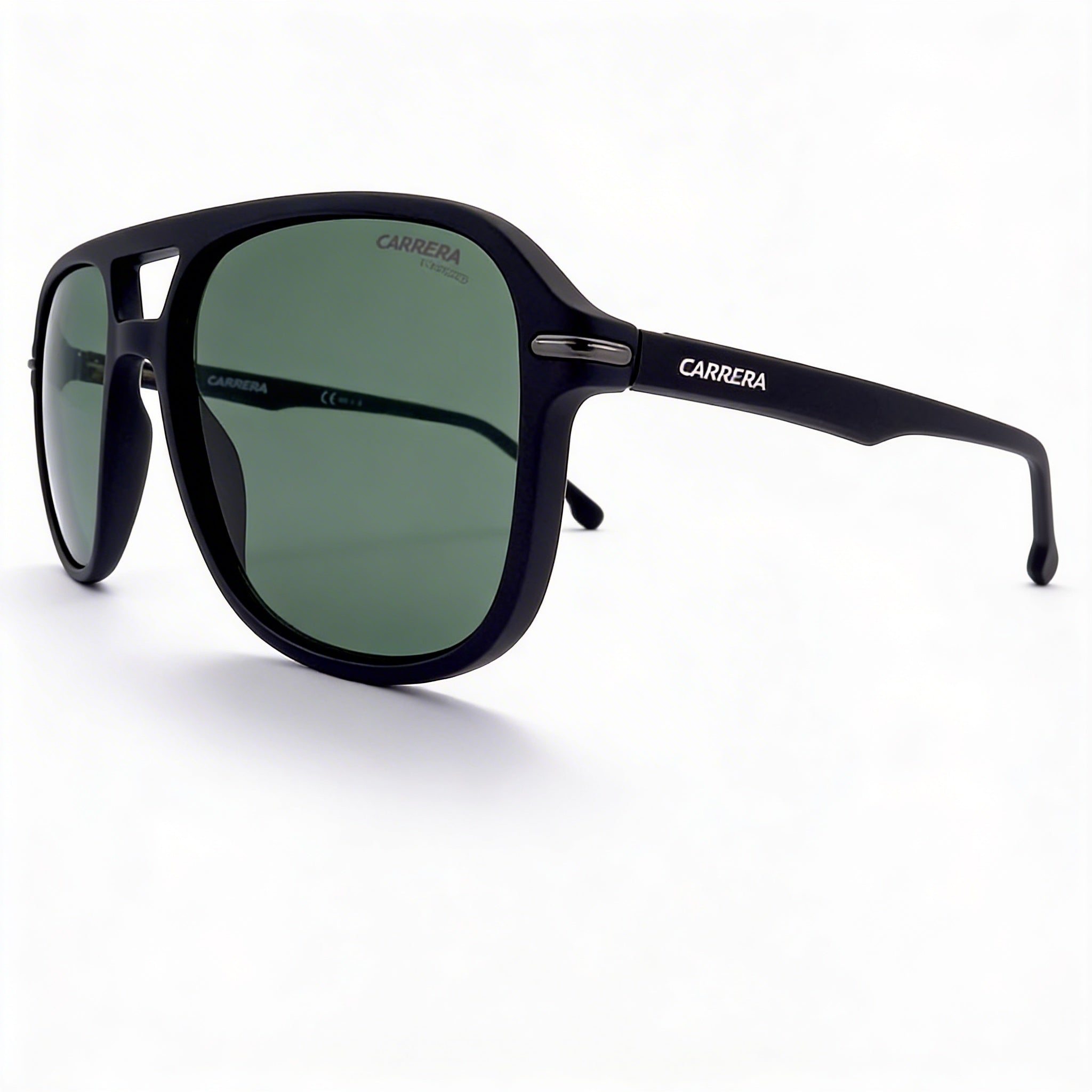 Carrera 279/S Unisex Polarized UV Protected Sunglasses, Matte Black Green Frame, Matte Black Lenses 56mm, Photo 1
