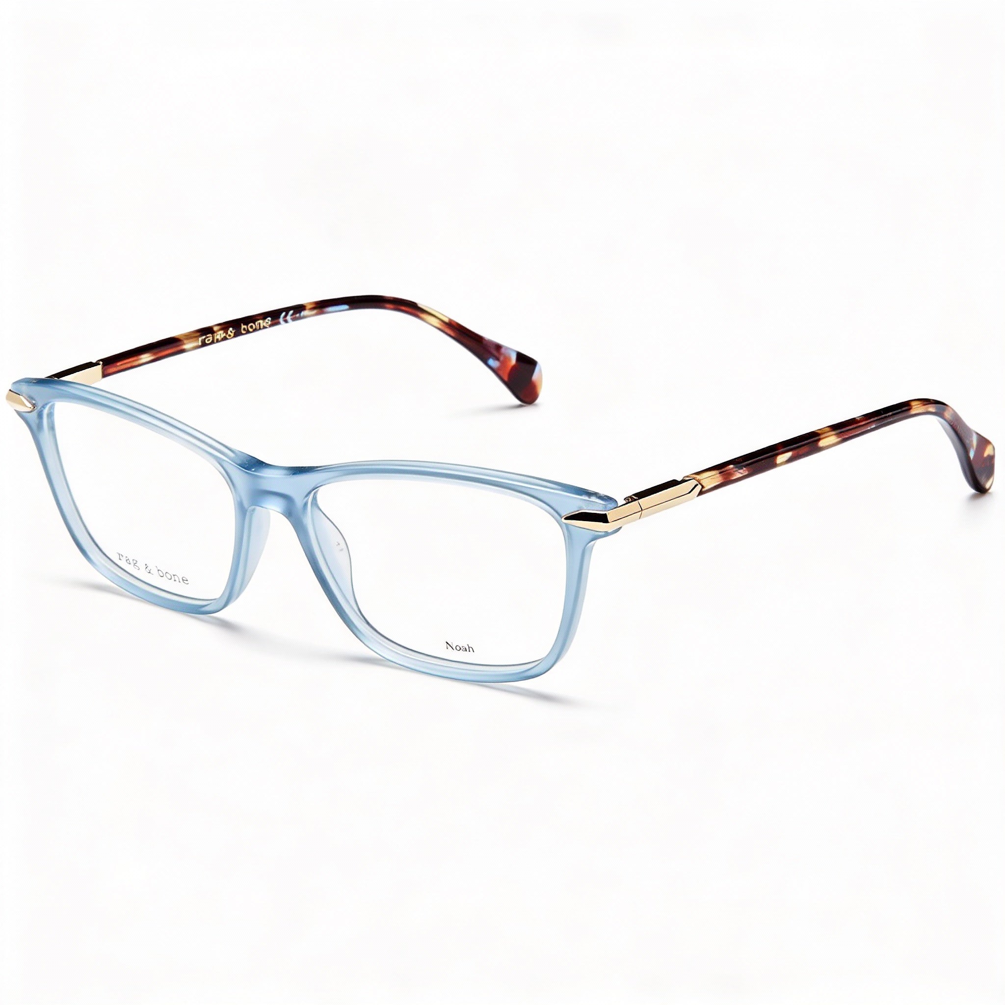 Gafas de lectura unisex Rag & Bone RNB3031 con montura multicolor y lentes blancas, Photo 1