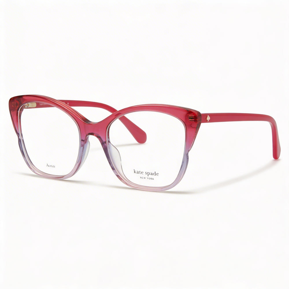 Gafas de sol de mujer modernas Kate Spade New York con montura de acetato azul verdoso y lentes de policarbonato, 51 mm de ancho de lente