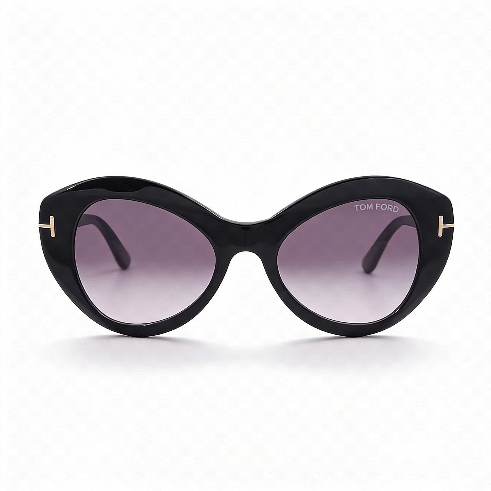 Gafas de sol Tom Ford Guinevere FT1084 para mujer, de plástico multicolor, con diseño de mariposa, 100 % protección UV, 52 mm, Photo 1
