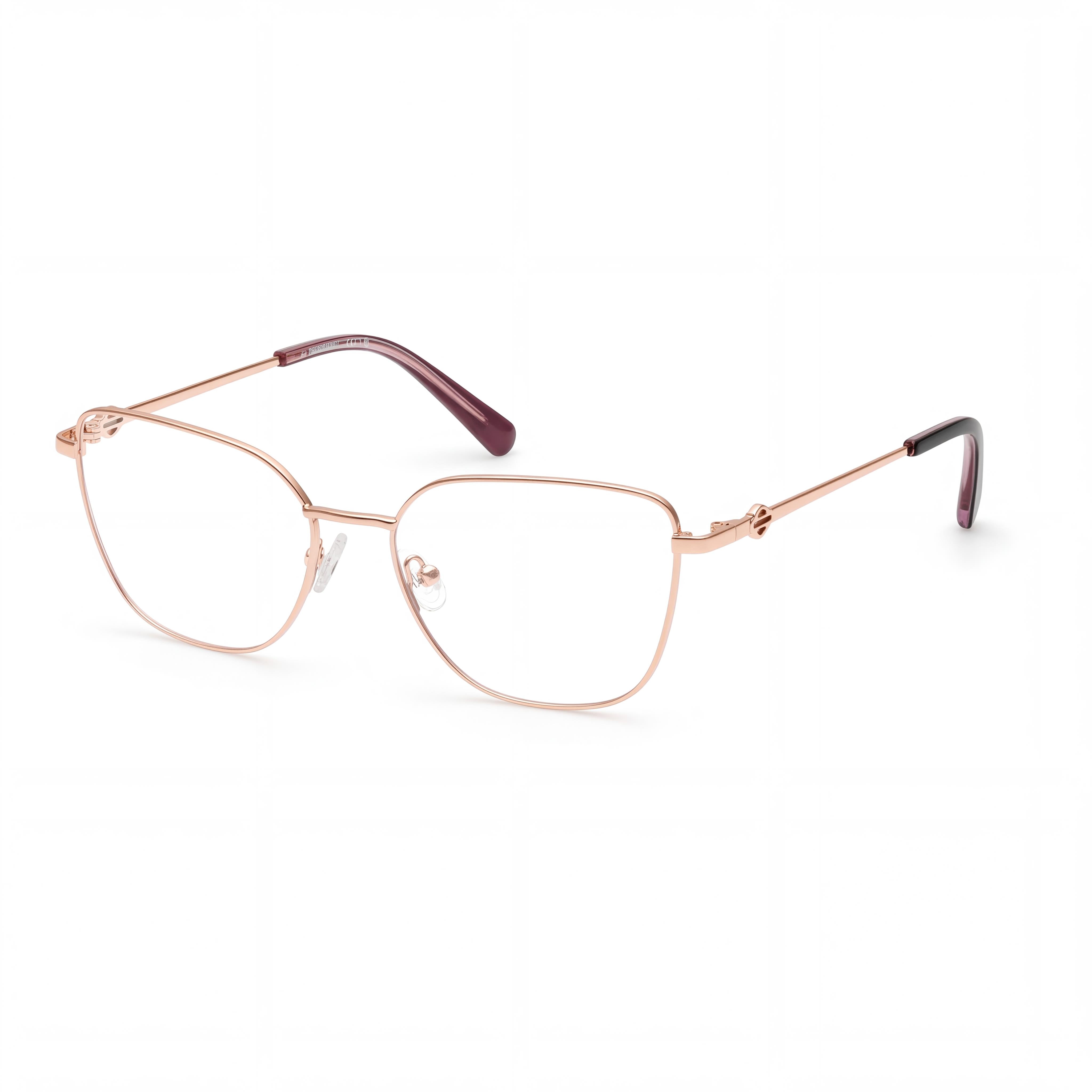 Harley-Davidson Hd50118 Women's Rose Gold Metal Eyeglasses, Lens Width 54mm, Bridge 16mm, Temple 145mm, Photo 1
