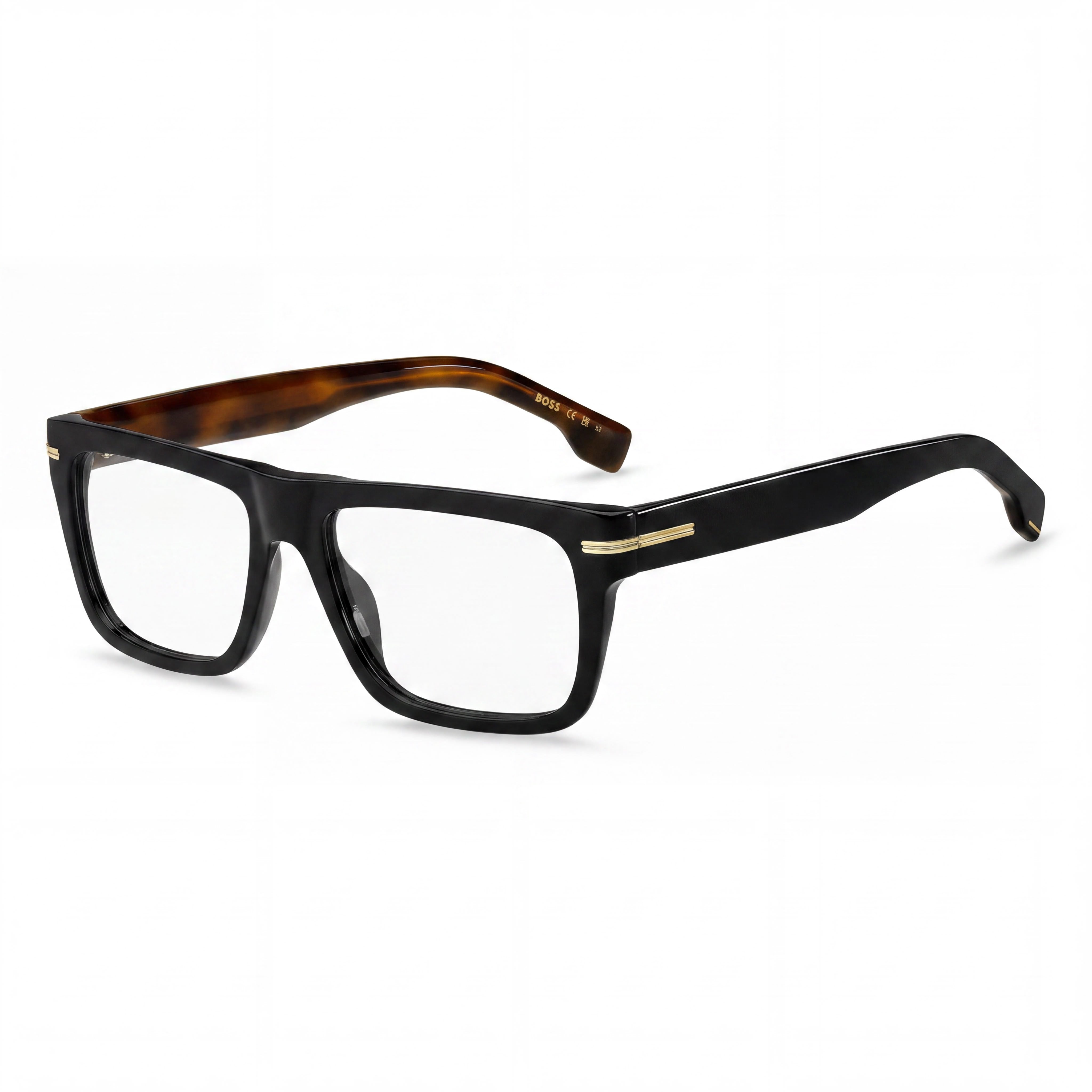 BOSS Audio Systems Casual Women's Acetate Frame Polycarbonate Non-polarised Eyewear Black Havana 53mm, Photo 1