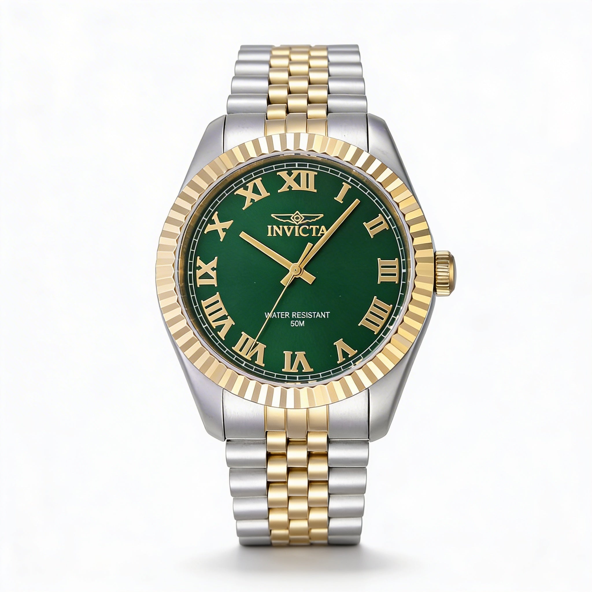 Invicta Specialty 47403 Unisex Classic Green Dial Stainless Steel Quartz 5 Bar Water Resistant Watch 43mm, Photo 1