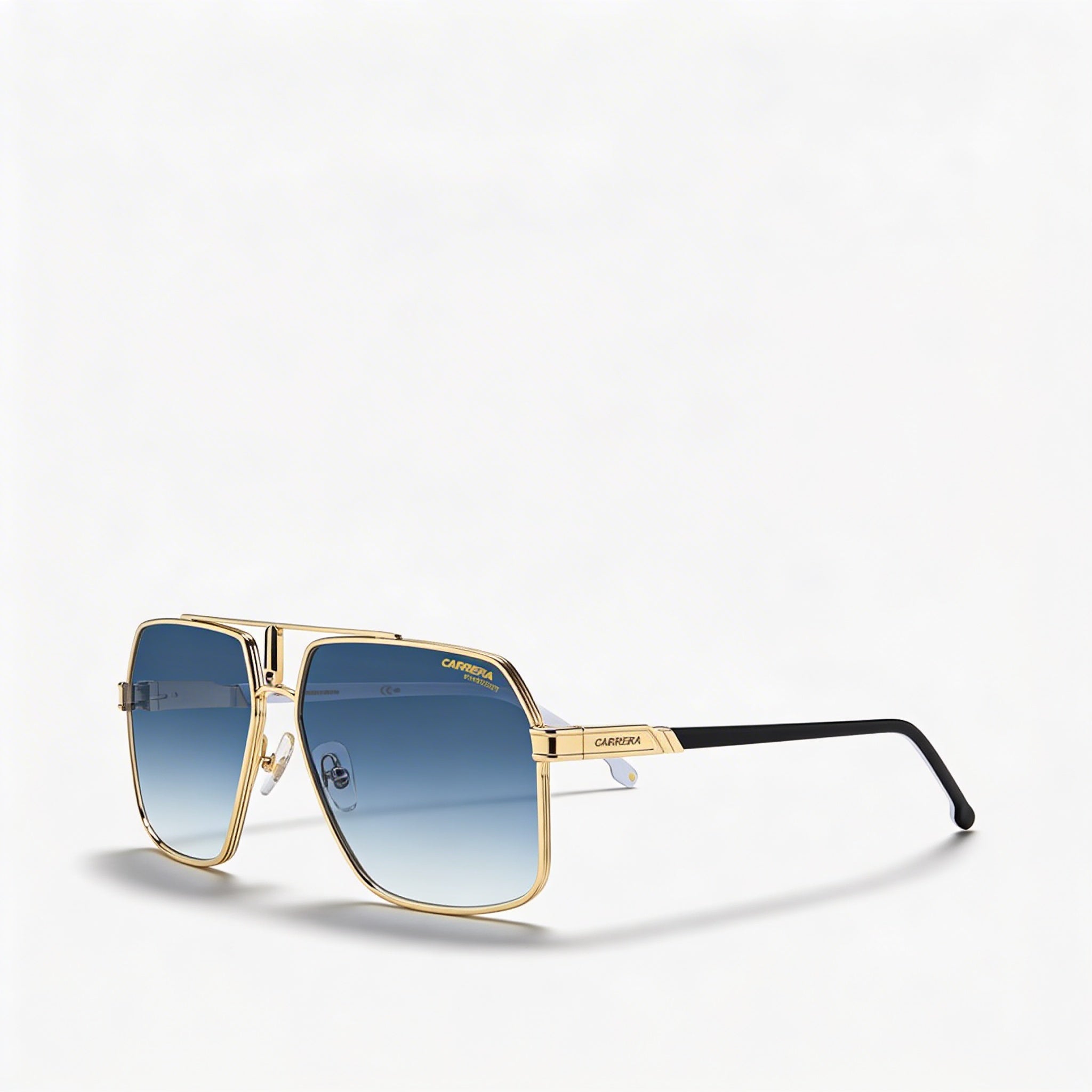 Gafas de sol clásicas Carrera 1055/S para mujer, de metal dorado y azul oscuro, 62-15-145, Photo 1