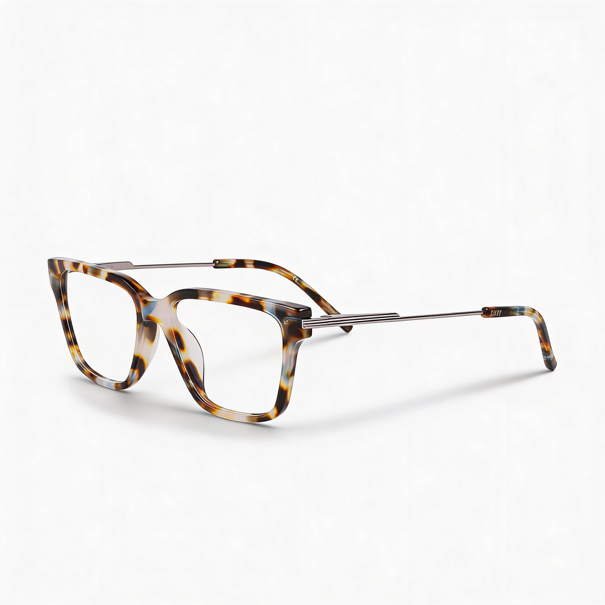 DKNY Women's DK7012 Classic Style Acetate Frame Non-Polarized Sunglasses Bone/Ink Tortoise 53mm, Photo 1