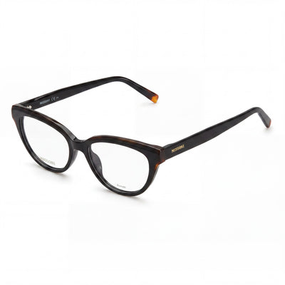 Gafas de sol Missoni Mis 0091 Modern para mujer, de acetato, color negro habano, con lentes de policarbonato de 52 mm
