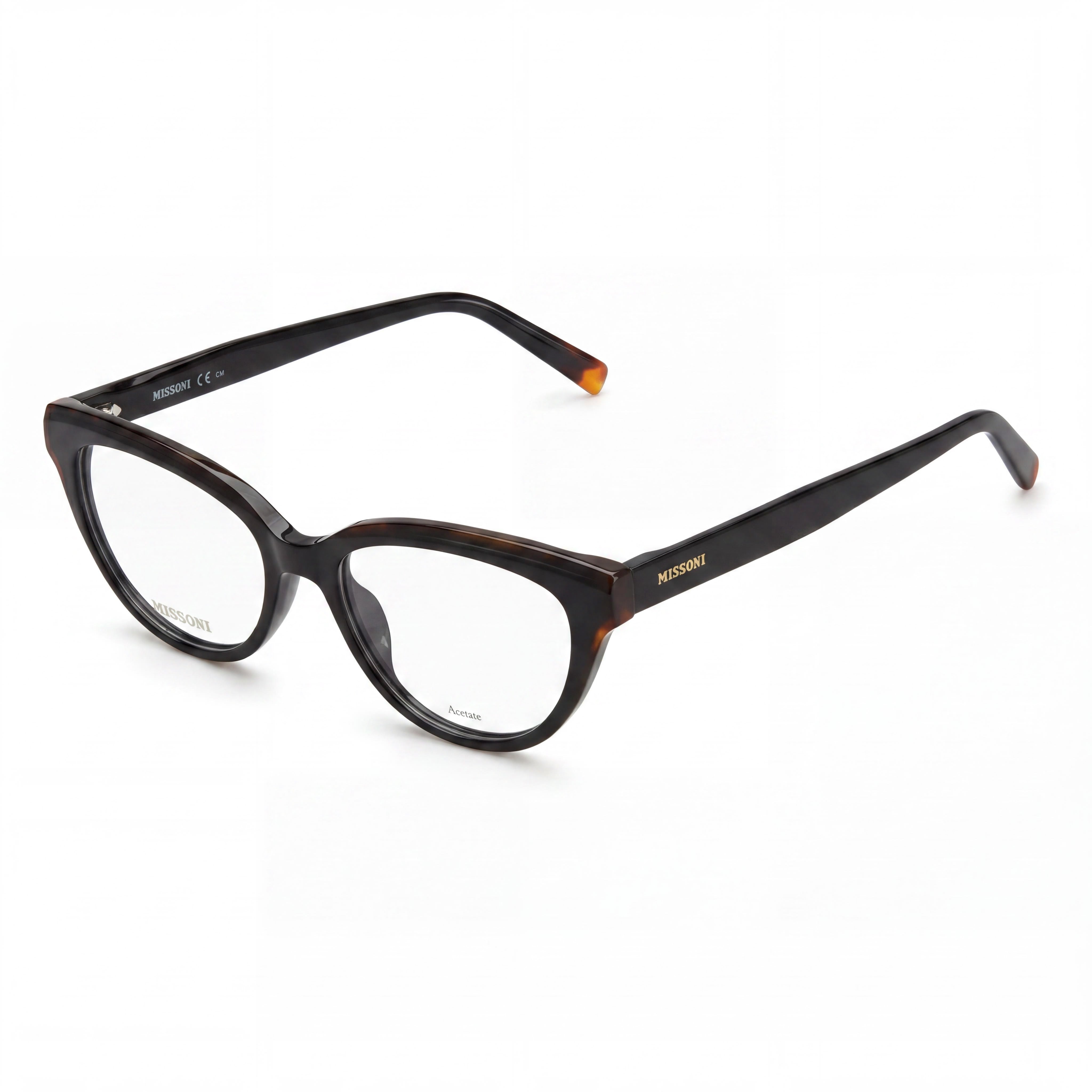 Gafas de sol Missoni Mis 0091 Modern para mujer, de acetato, color negro habano, con lentes de policarbonato de 52 mm, Photo 1