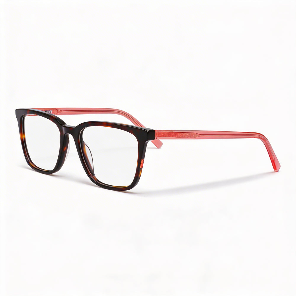 Gafas de sol modernas DKNY DK5060 de acetato carey oscuro para mujer, 52 mm