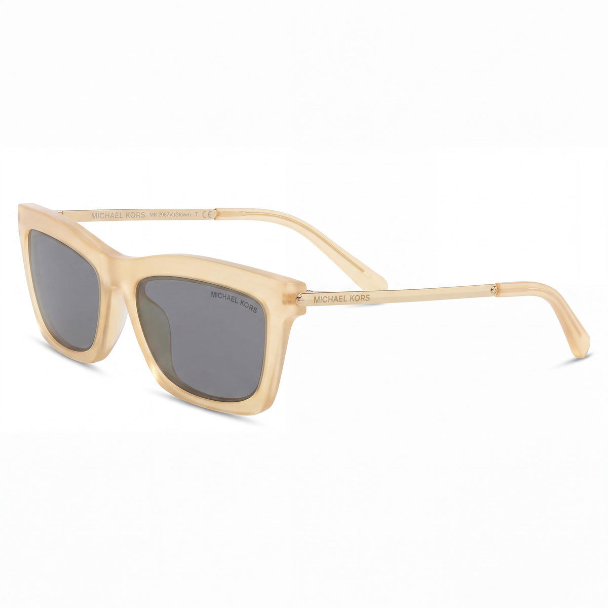 Michael Kors 2087u Women's Sunshine Yellow Plastic Grey Solid UV Protected Sunglasses 54mm, Photo 1