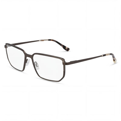 McAllister Mc4531 Men's Olive Rectangle Eyeglasses, Metal 55mm
