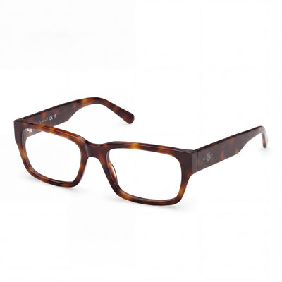 GANT Gafas de sol clásicas unisex sin polarizar, montura de plástico habana oscuro, lentes multicolor, 55-19-145