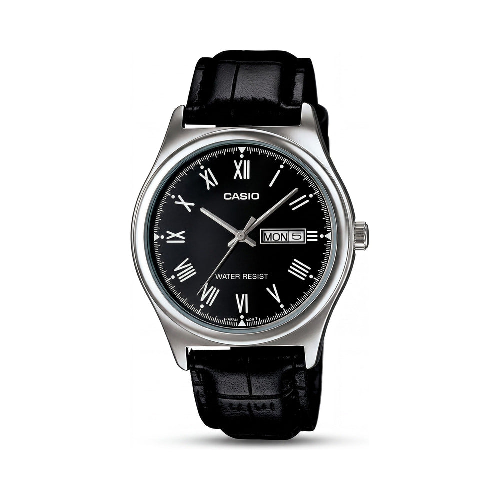 Casio MTP-V006L-1BUDF Men's Chrome / Black Watch, 38mm