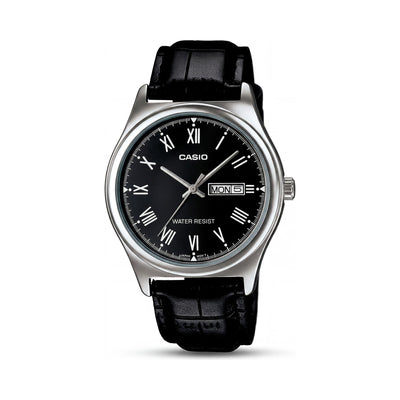 Casio MTP-V006L-1BUDF Men's Chrome / Black Watch, 38mm
