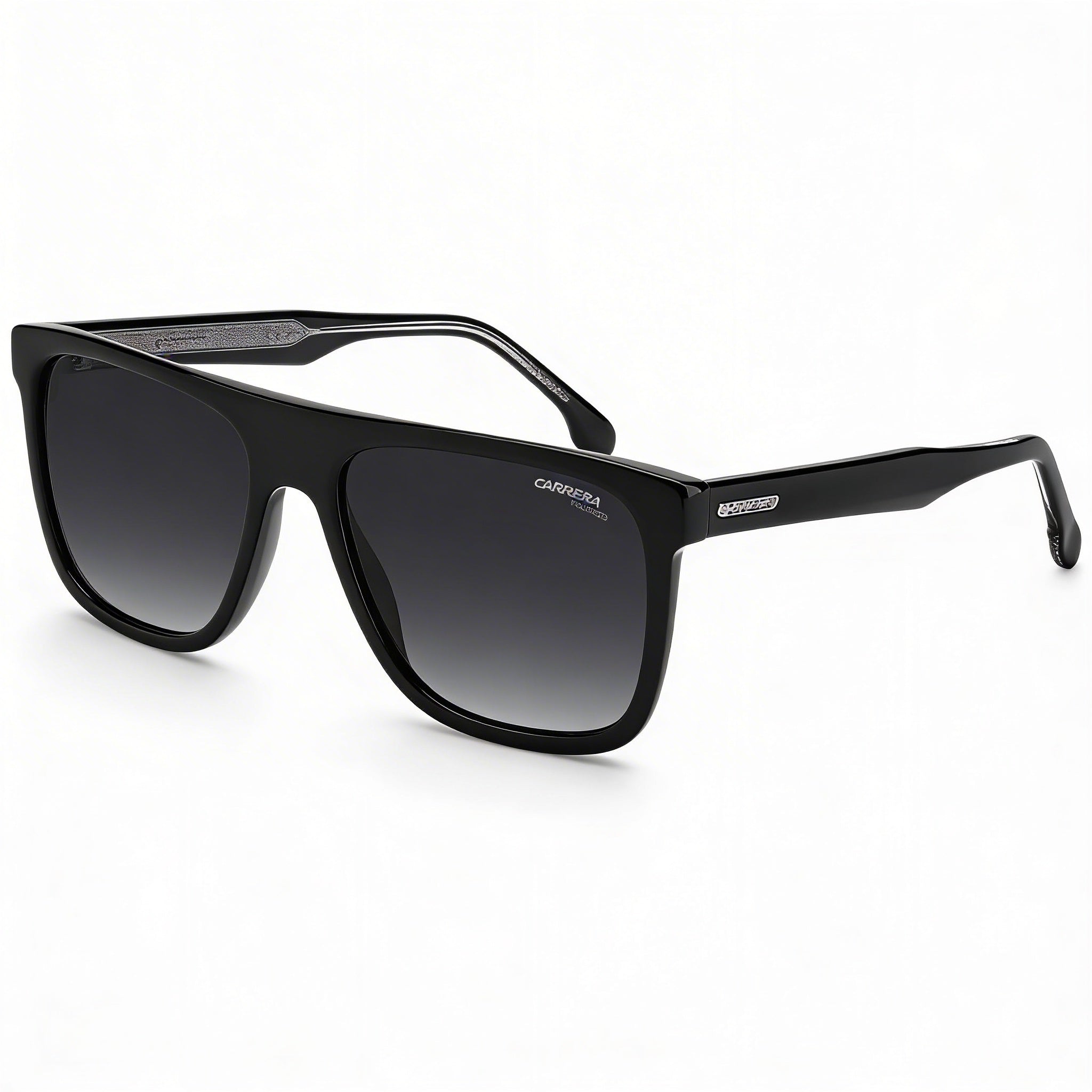 Carrera 267/S Men's Black Grey Acetate UV Protection Prescription-Ready Sunglasses 56mm, Photo 1