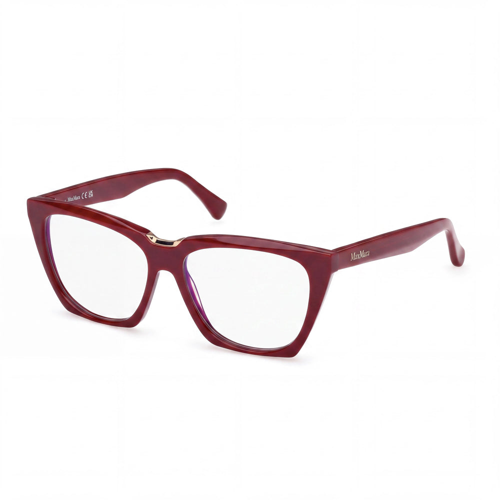 MaxMara Mm5188-b Women's Lightweight Design Bordeaux Blue Filter Plastic Optical Frame 54mm