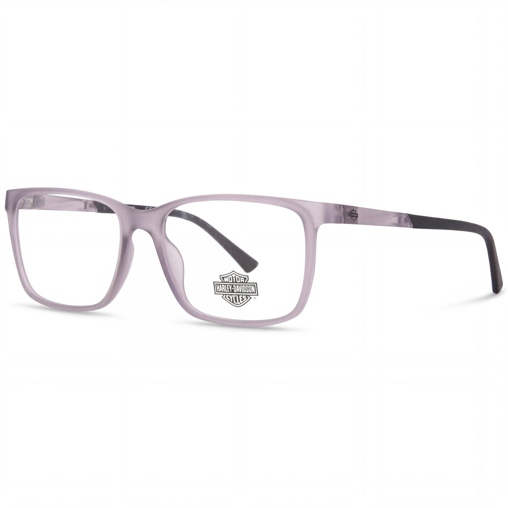 Harley-Davidson Hd0152t Unisex Square Injected Grey Clear Lens Eyeglasses 51-15-135mm