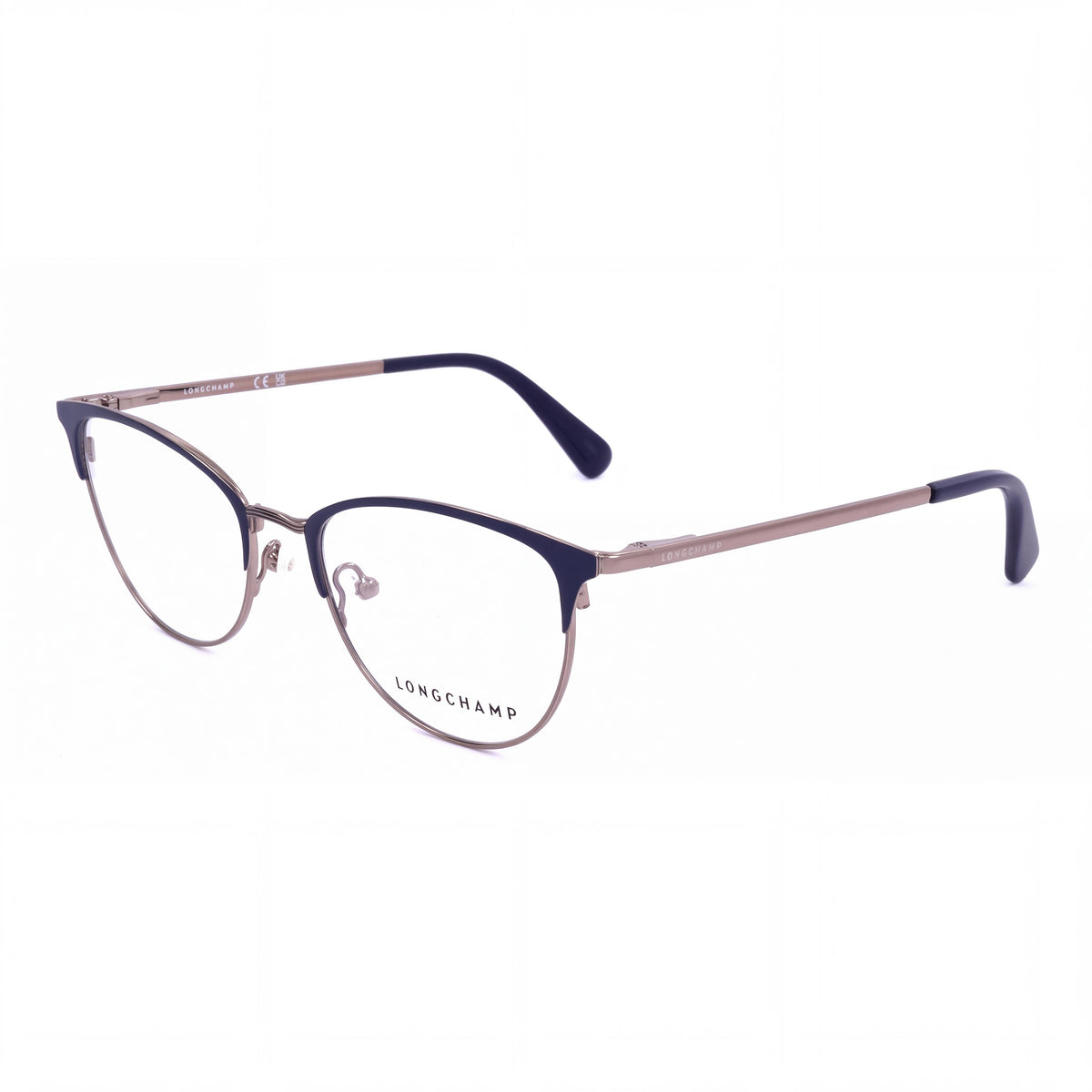 Longchamp Lo2120 Men's Classic Acetate Sunglasses with Azul Frame and Blue Lenses 52mm, Photo 1
