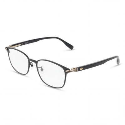 Lacoste L2530lb Men's Satin Black Optical Eyeglasses with Polycarbonate Lenses, Size 52-18-145