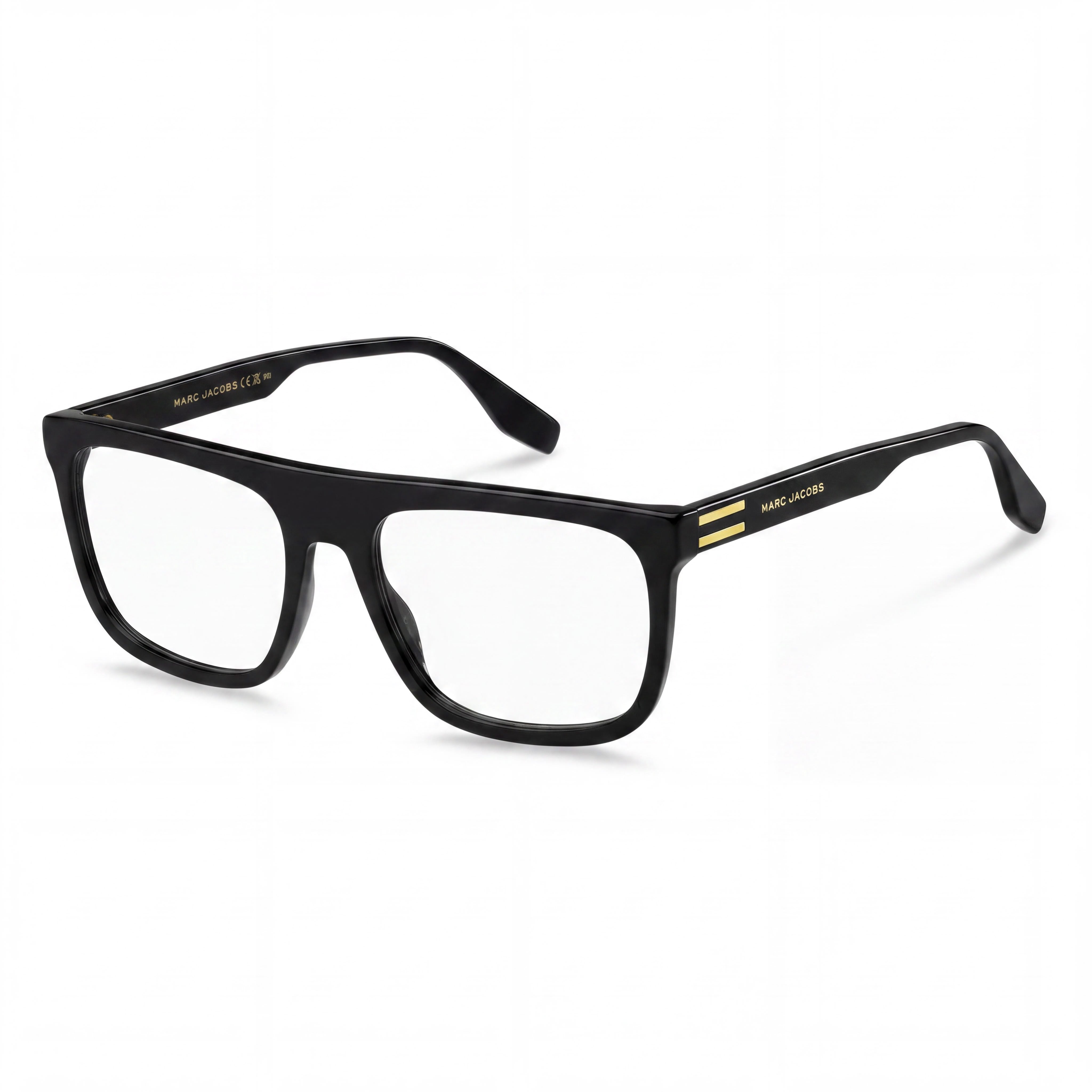 Gafas de plástico negras Marc 720 de Marc Jacobs para mujer con ancho de lente de 56 mm, ancho de puente de 18 mm, largo de patilla de 145 mm, Photo 1