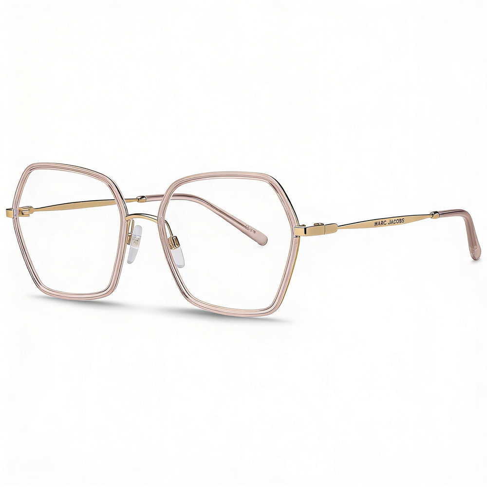 Marc Jacobs Marc 665 Women's Eyeglasses with Alloy Steel Frame and Polycarbonate Lenses, Size 54/18/145