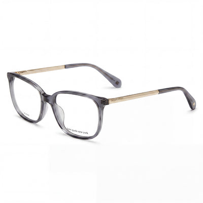 kate spade new york Women's Modern Eyewear with Grey Frame and Polycarbonate Lenses - 50mm