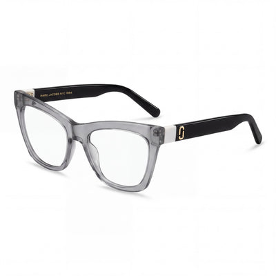 Marc Jacobs Marc 649 Women's Rectangular Cellulose Optical Frames with Polycarbonate Lenses Beige Brown 53/145/19