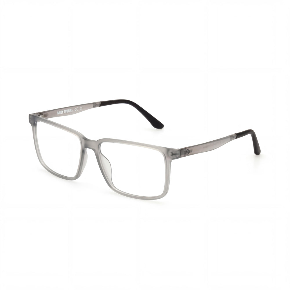 Gafas de hombre Harley-Davidson Hd50021 con montura oftálmica inyectada gris mate y lentes de policarbonato multicolor 59-15-145