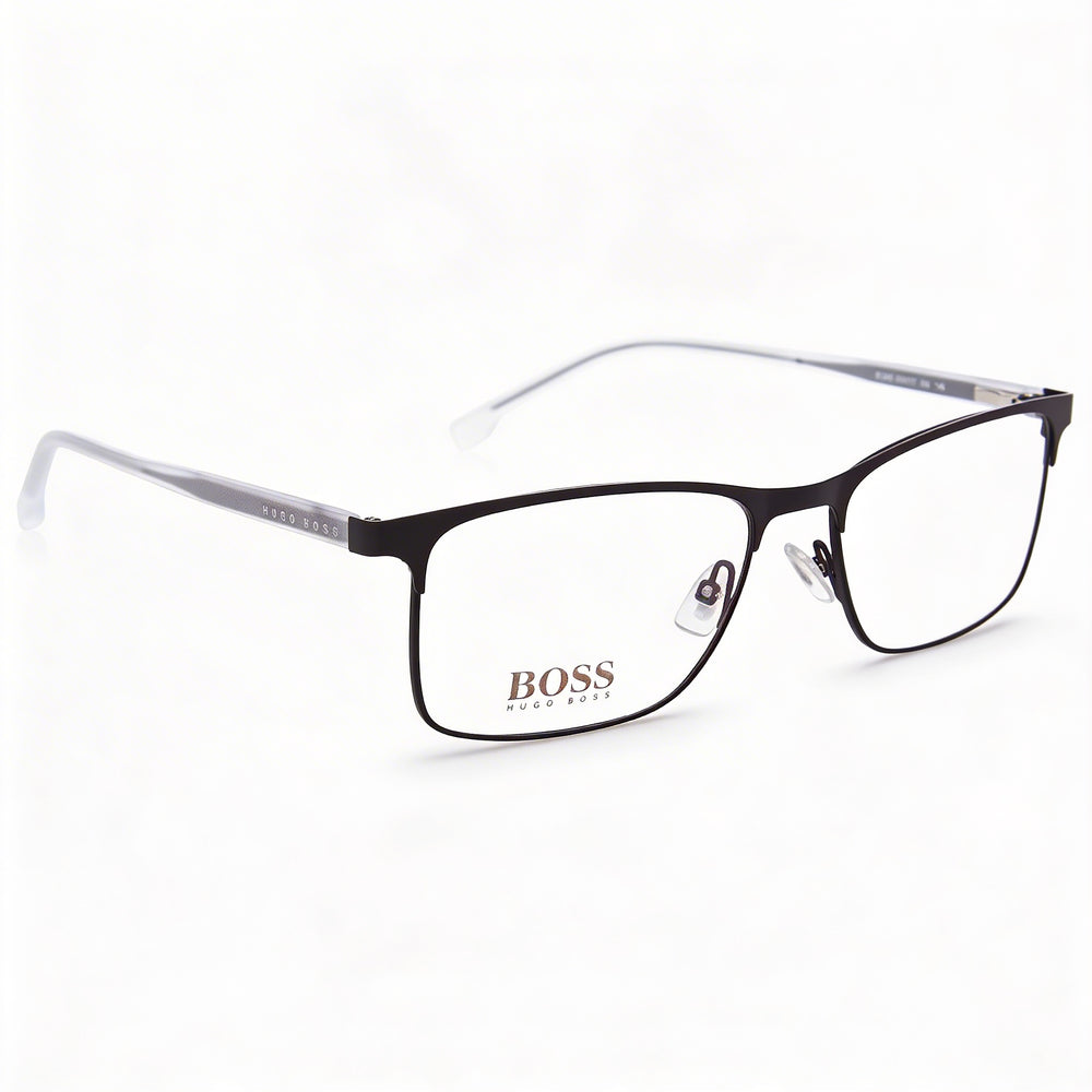 Hugo Boss Men's 0967/It Matt Black Metal Frame Optical Eyeglasses 54mm