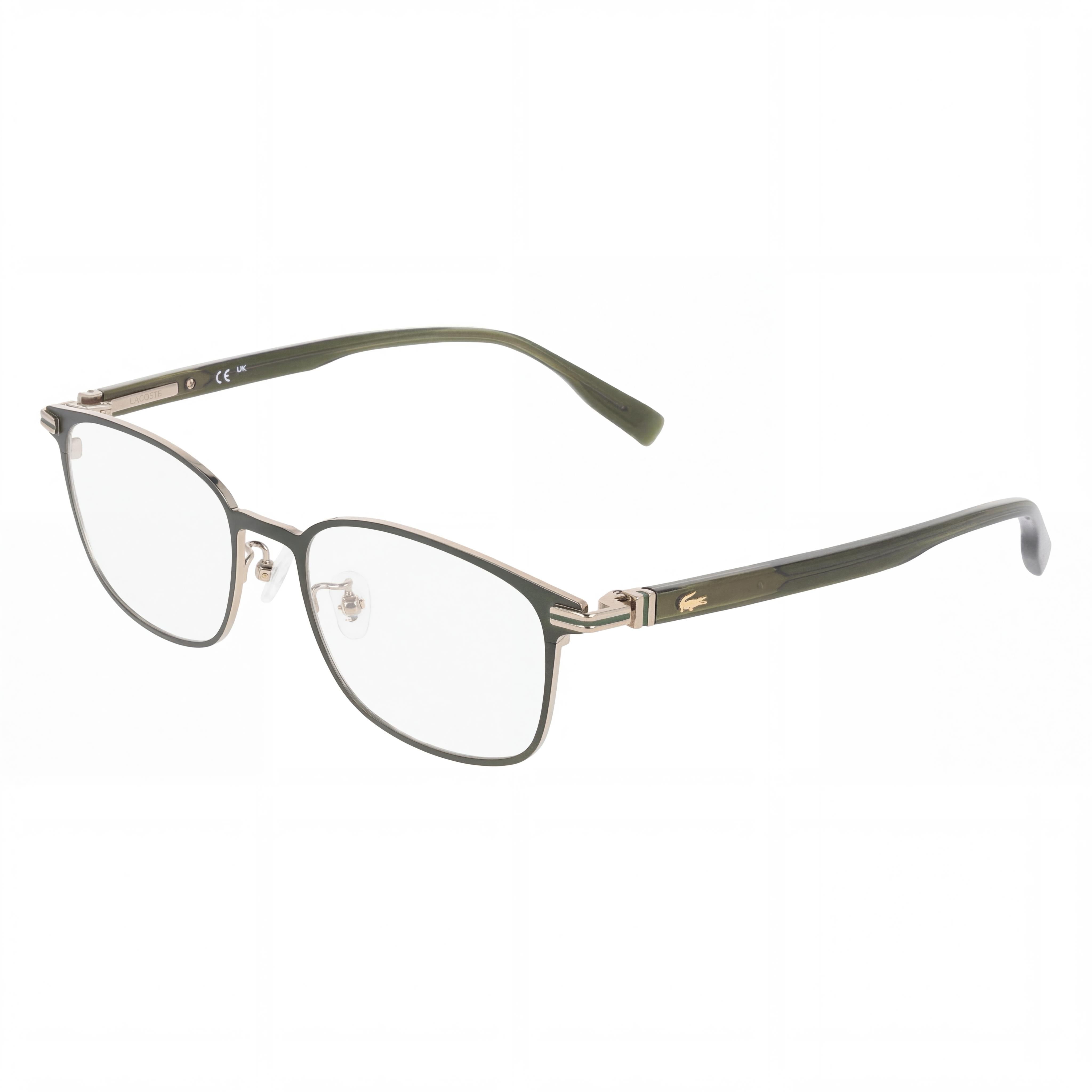 Lacoste L2530lb para hombre y mujer Gafas con montura oliva satinada, lentes de policarbonato no transparentes 52-18-145, Photo 1