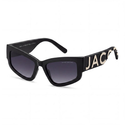 Marc Jacobs MARC 796/S Men's Casual Sunglasses, Black Beige Frame, Dark Grey Shaded Lens, 100% UV Protection, 55mm
