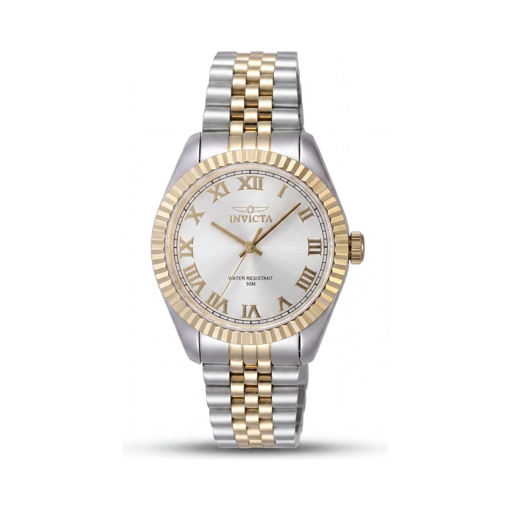Invicta Specialty 47414 Unisex Stainless Steel Silver Dial Quartz Watch 36mm, Photo 1
