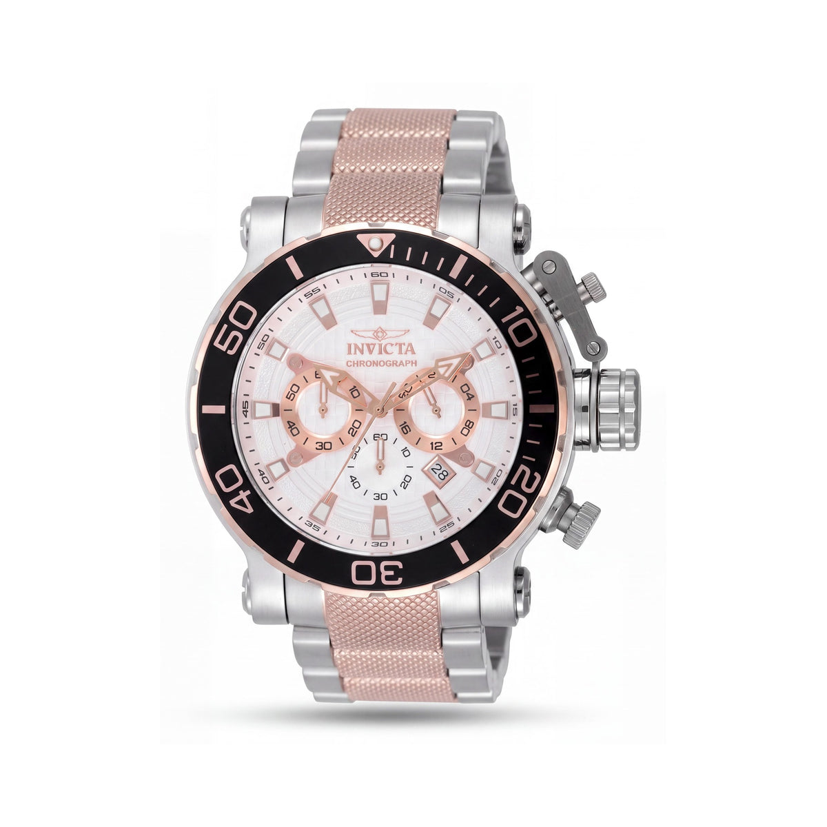 Invicta Coalition Forces 50232 Men's 52mm Chronograph Quartz Silver Stainless Steel 10 ATM Watch, Photo 1