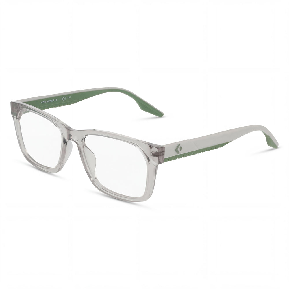 Converse Women's Cv5124 Model Acetate Optical Glasses in Crystal Barely Grey with 51mm Lens Width
