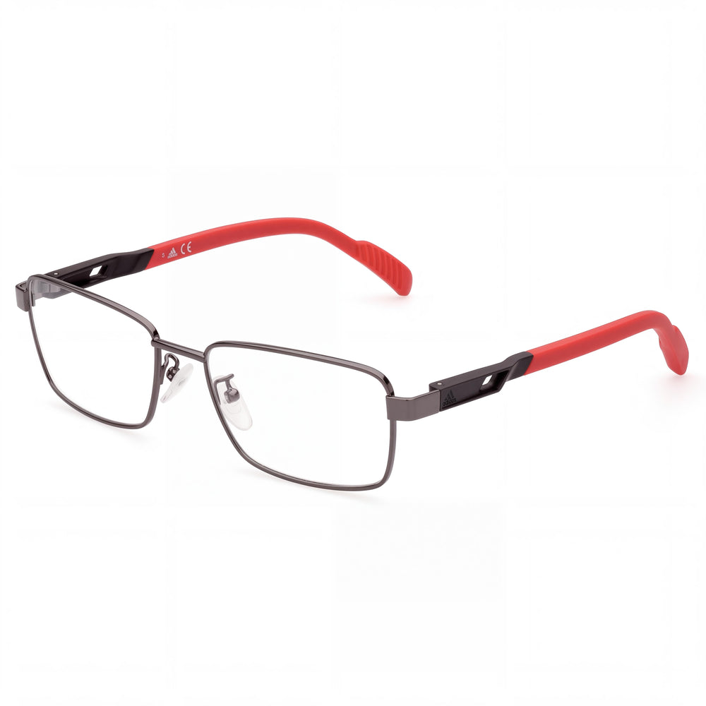 adidas Sp5025 Men's Metal Eyeglasses Matte Gunmetal 55-17-140