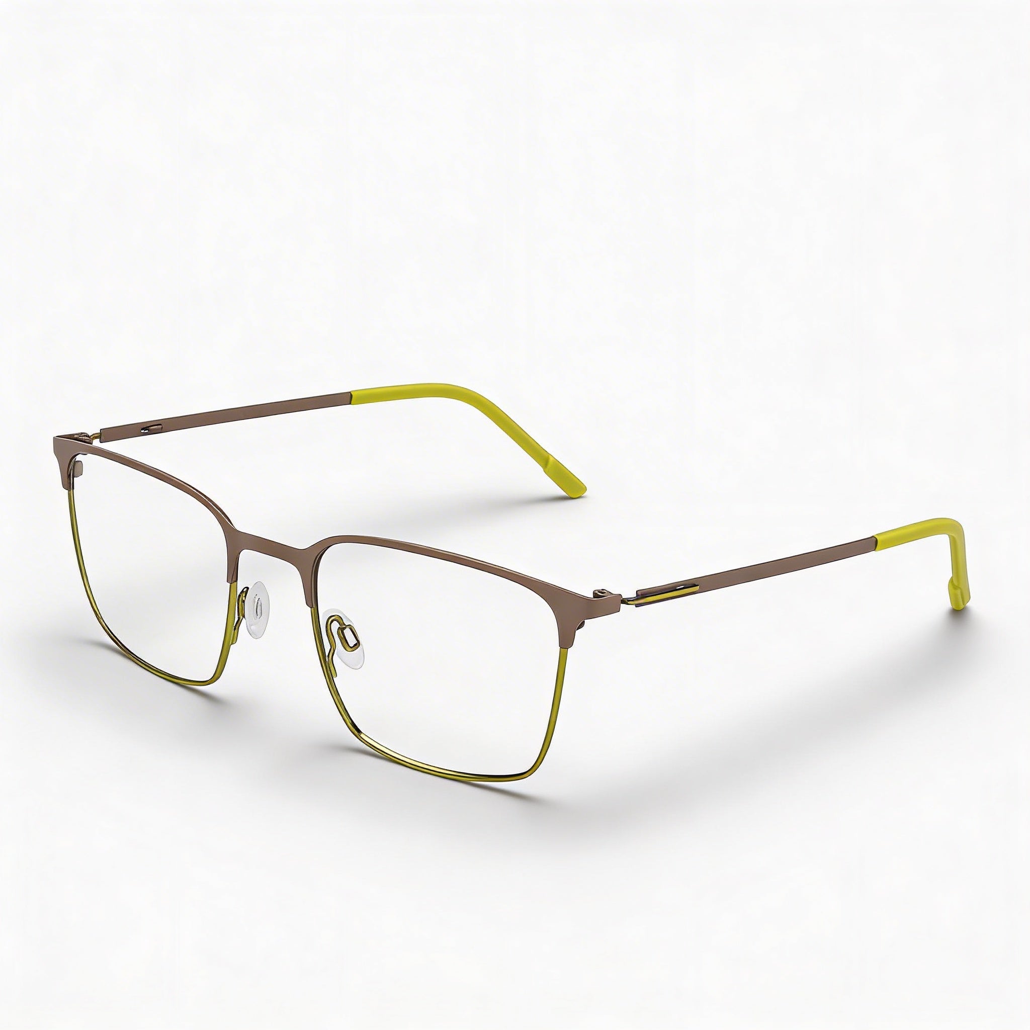 Flexon E1140 Unisex Acetate Eyeglasses Matte Grey Matcha Green 54mm, Photo 1