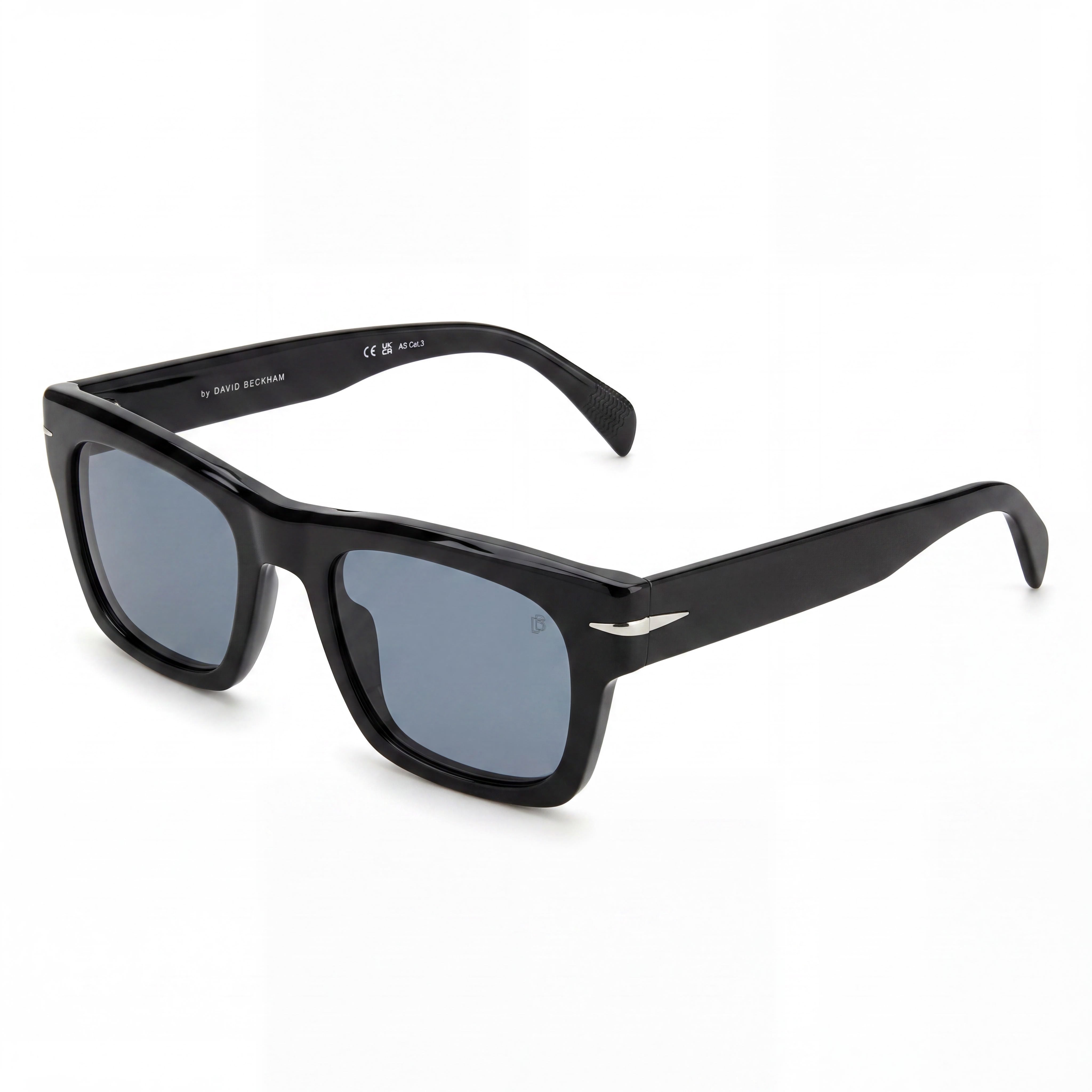 Gafas de sol David Beckham Db 7099/s unisex de acetato negro modernas con protección UV de 51 mm, Photo 1