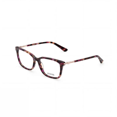 Guess Women's Casual Sunglasses with Plastic Frame in Shiny Violet Demi, Acetate Lenses, 50mm Lens Width
